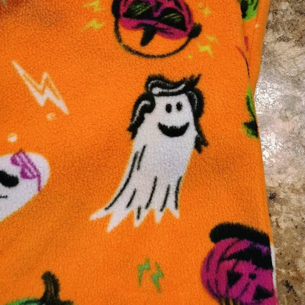 Girl's Hyde & Eek Halloween Ghost And Pumpkin Pajama Pants Size Medium 8